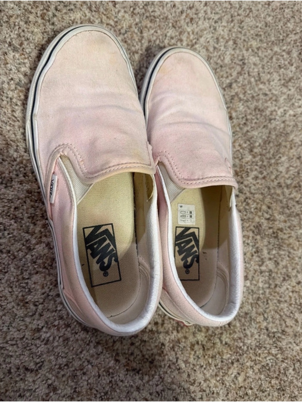Vans Slip-On Sneakers - Light Pink